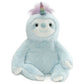 Gund Dazzle Slothicorn Plush Toy, Sloth Unicorn Stuffed Animal For Ages 1 And Up, Blue/Rainbow, 9   