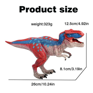 Pau1Hami1ton Big Dinosaur Toys for Kids 3-5, Realistic Toddler Dinosaur Toy Set, Educational Dinosaurs for Kids, Perfect for Lea