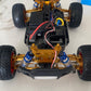 Rwlzlb For Hyper Go H16Bm Upgrades, 1/16 Rc Car Parts, Metal Upgrade Aluminum Accessories, Gold Replacement Parts Kit For H16Bm