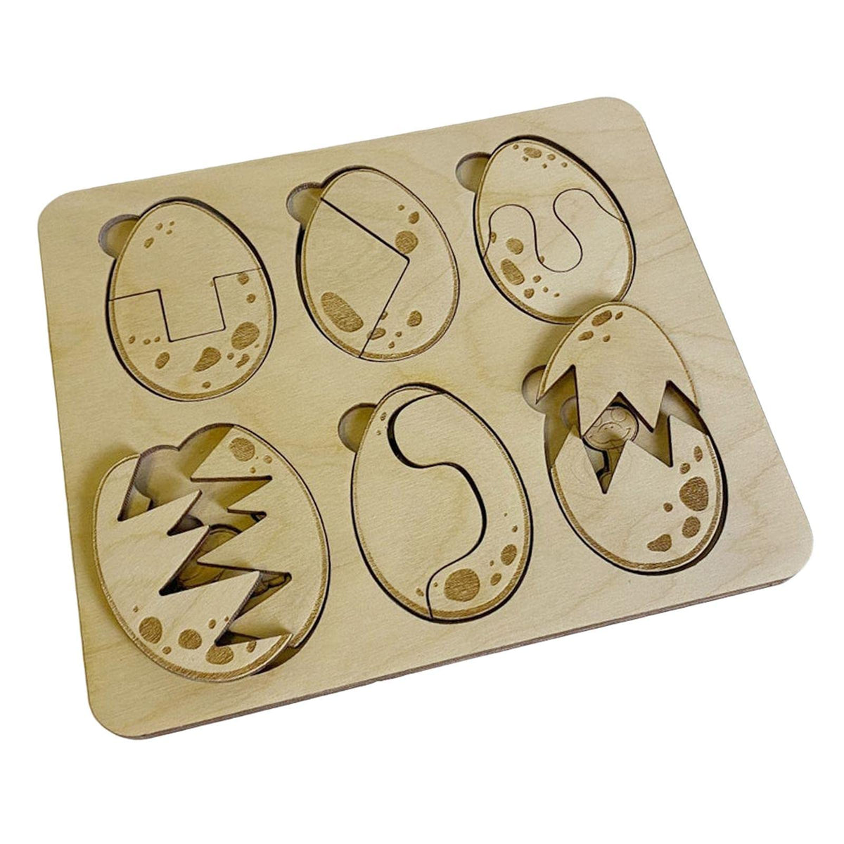 Calandis Wooden Montessori Busy Board Teaching Aids Unpainted For Kids Holiday Gifts | Developmental Baby Toys | Toys For Baby