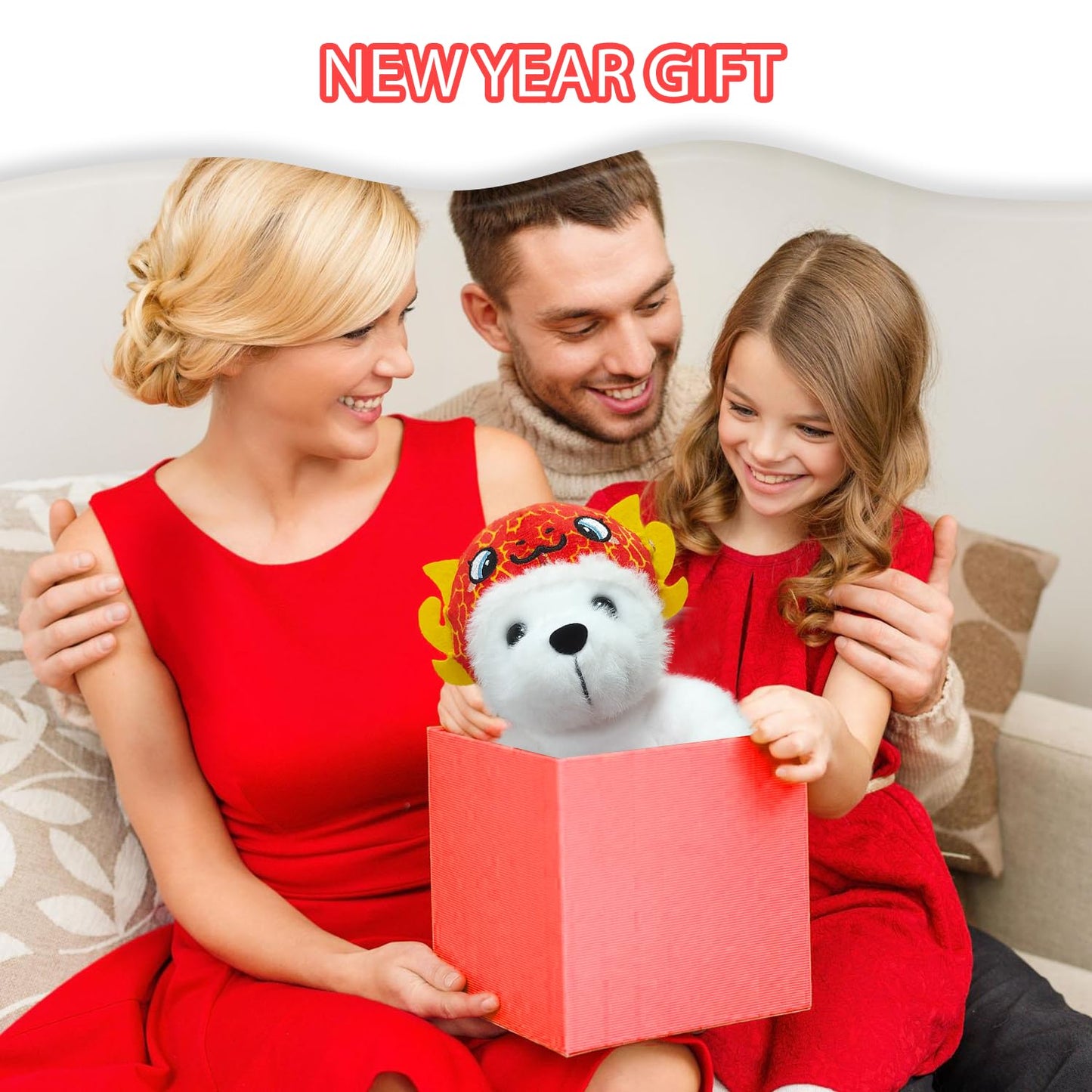Ziyutam Chinese New Year Snake Plush Lunar New Year Teddy Bears Plush Stuffed Animal Year Of The Snake 2025 Spring Festival Masc