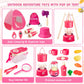 Meland Kids Camping Set For Girls - Camping Tent Toys For Girls Indoor Outdoor Pretend Play, Christmas Birthday Gift Idea For To