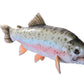 Wild Republic Living Stream Trout 24 Inches, Gift for Kids, Plush Toy, Great Novelty Gift for Fishermen and Sportsmen , Gray