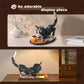 Mkmimo Tuxedo Cat Building Blocks Set, 1200PCS Plastic, 12.3"x7.6"x9.4", Perfect Gift for Animal Lovers, Compatible with Lego