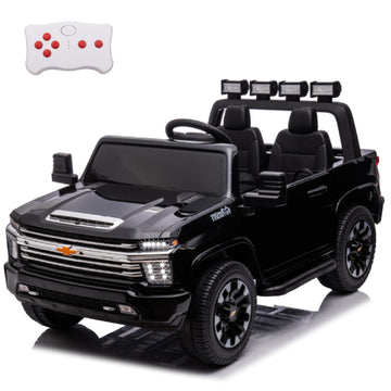 POSTACK 24 Volt Ride on Toy with Parental Remote, 4WD Battery Powered Electric Power 4 Wheels for Toddlers, Kids Ride on UTV Tru