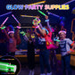 12 Pcs Glow Sticks Party Favors For Kids 4-8-12, Glow In The Dark Party Supplies, Light Up Toys Sensory Pop Tubes, Glow Necklaces Bracelet Birthday New Years Eve Party Decorations Birthday Bag Stuffer