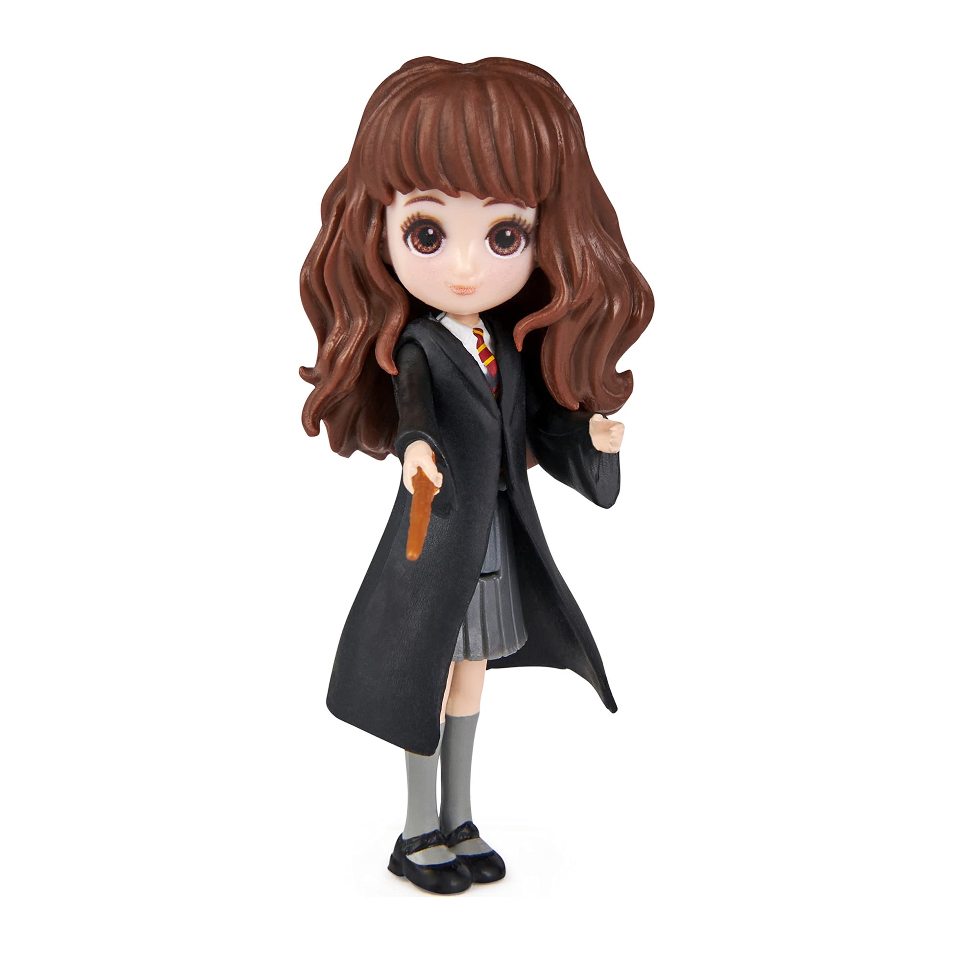 FIGURINE MAGICAL MINIS HERMIONE GRANGER WIZARDING WORLD - Figurine Articul  e Hermione Granger 8 cm Avec Baguette Magique A Coll
