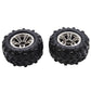 Blomiky 35-ZJ02 2 Pack Wheel Tire for Blomiky Q903 Q902 Q901 9130 9135 9136 9137 RC Truck Q903 Tire