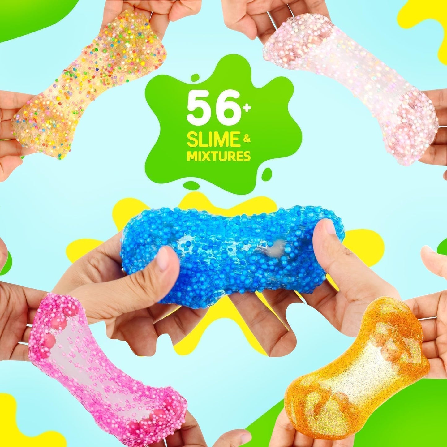 Mixed Pack Butter Clear Slime Set,Slime Kit For Girls 10-12,Perfect Toys Party Favors For Boys Girls 7-12 Years Old,Complete Diy