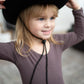 Little Adventures Costume Cowboy and Cowgirl Felt Hats (Black)