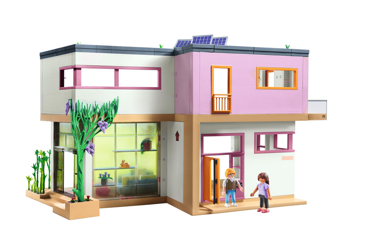 Playmobil Living House Playset - Multicolored, Plastic, Model 71607, One Size