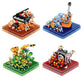 Kadablk Musical Instruments Micro Block Building Sets,Classical Famous Building Block Set,3000 Pcs For Adults And Kids,Piano,Saxophone,Guitar And Drum Set With Clear Plastic Cover