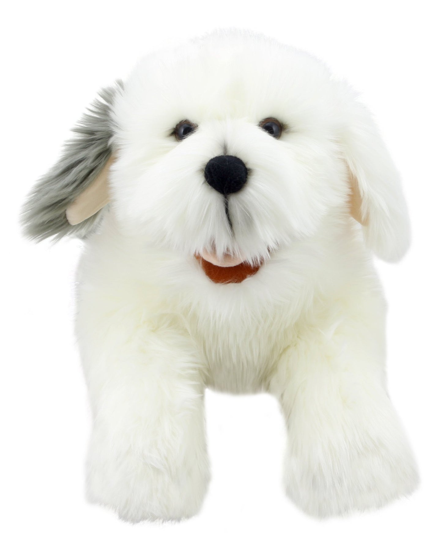 The Puppet Company Playful Puppies Old English Sheepdog Hand Puppet
