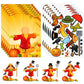 Facraft 24 Sheets Thanksgiving Crafts For Kids - Make A Scarecrow Stickers Fall Crafts For Kids Scarecrow Craft Kit With Cardboards For Thanksgiving Fall Autumn Game Party 8'X 11'