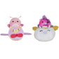 Squishville By Squishmallows Maribel In Plane & Willow In Carriage Two 2” Soft Mini-Squishmallow Butterfly And Tie-Dye Pegasus Plush, Plush Carriage And Plane Vehicles Irresistibly Soft Colorful Plush