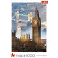 Trefl 1000 Piece Jigsaw Puzzle  London at Dawn  Multicolor