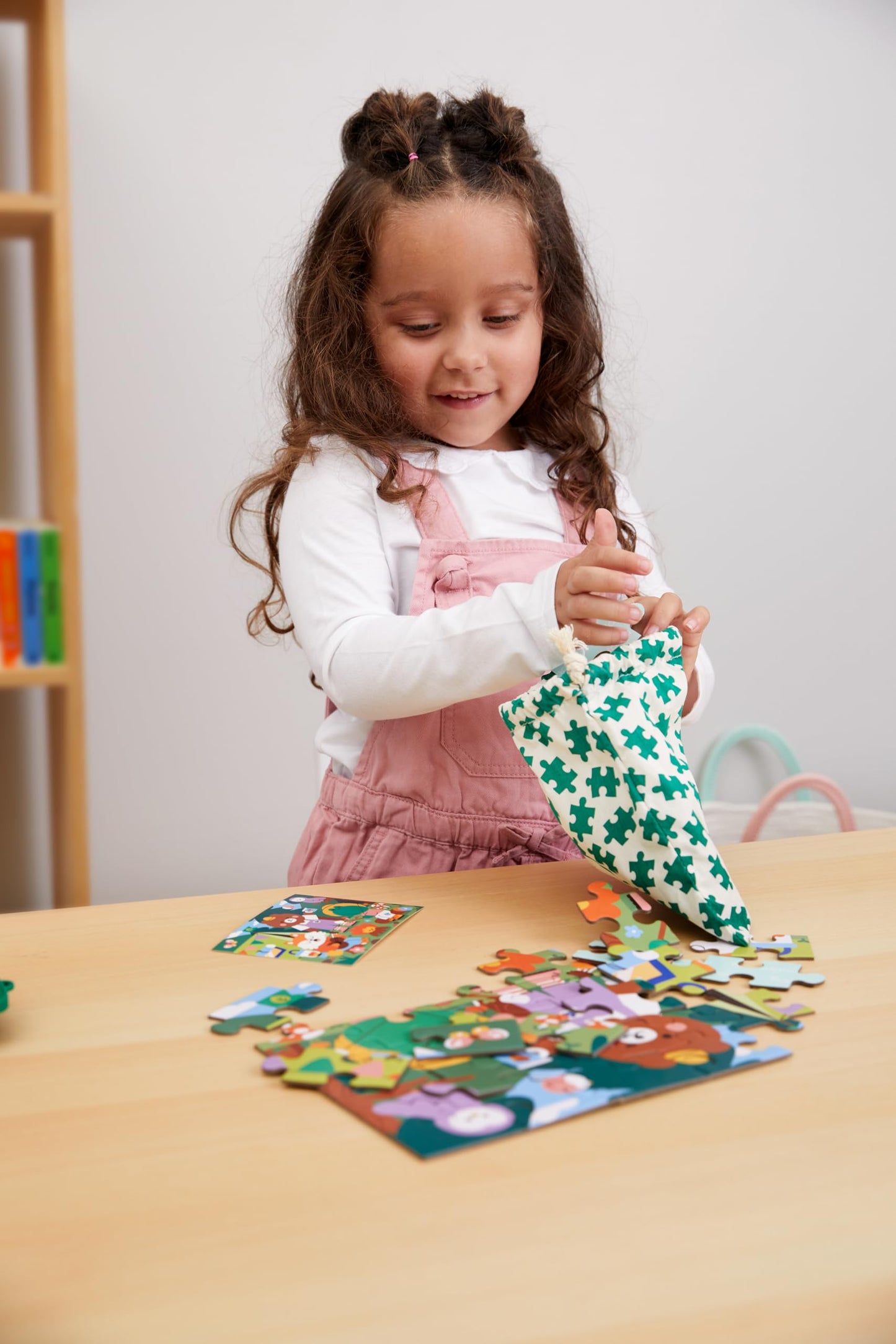 Mudpuppy Happy Campers - 36 Piece Puzzle To Go Featuring Adorable Campfire Trio Perfect Summer Travel Activity For Children Ages