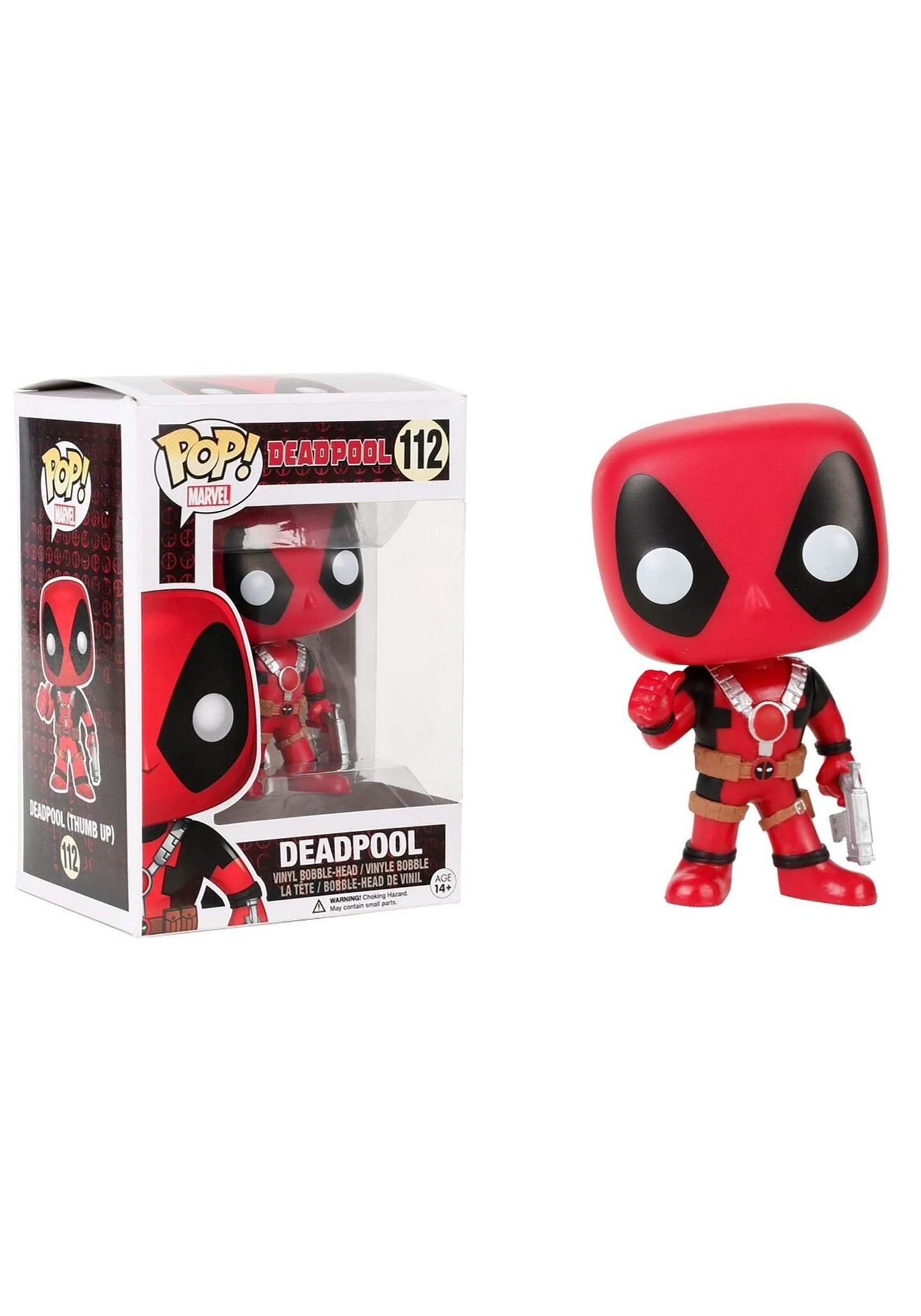 Funko Pop Marvel: Deadpool Thumbs Up Action Figure