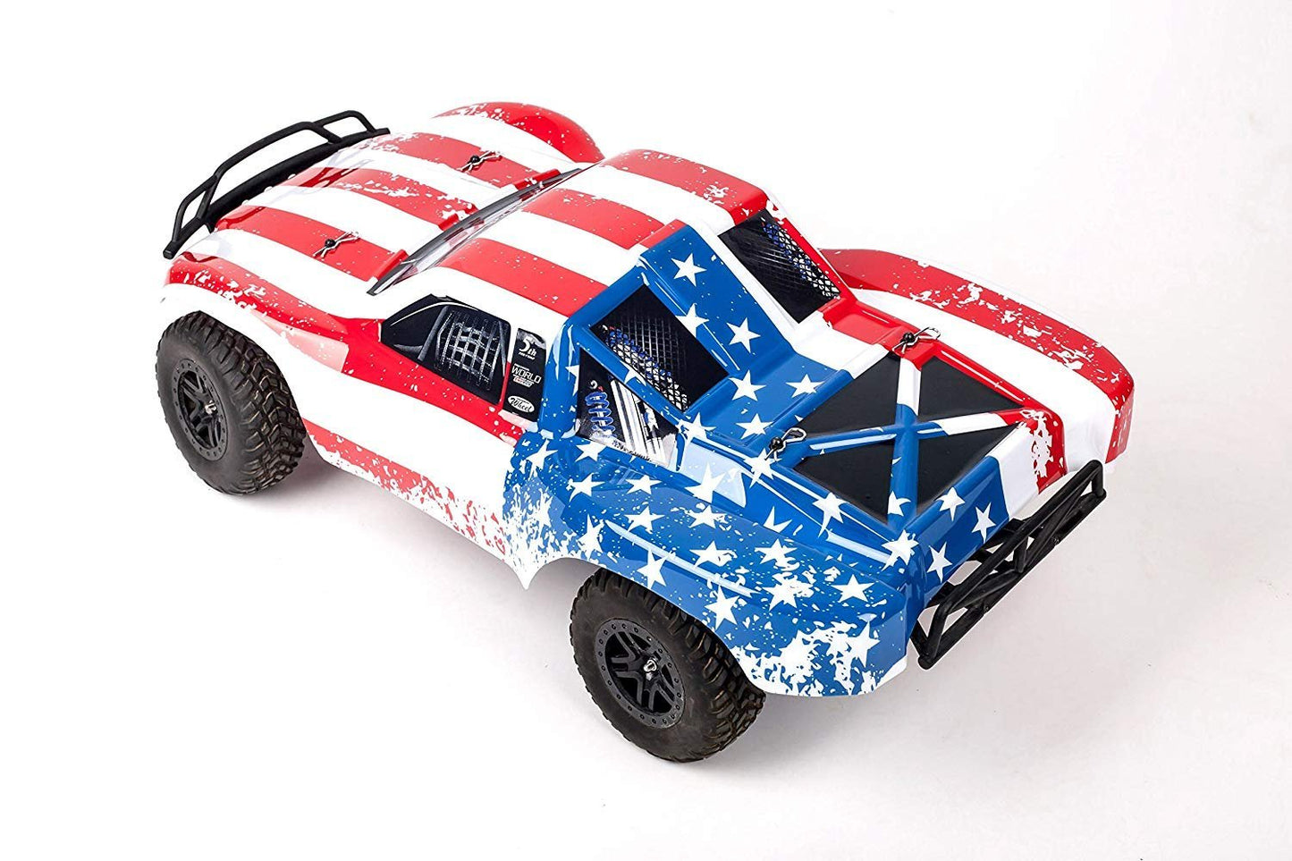 SummitLink Compatible Custom Body Flag Star Style Replacement for 1/10 Scale RC Car or Truck (Truck not Included) SS-FS-01
