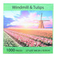 Puzzle Mate - Windmill & Tulips - 1000 Piece Jigsaw Puzzle