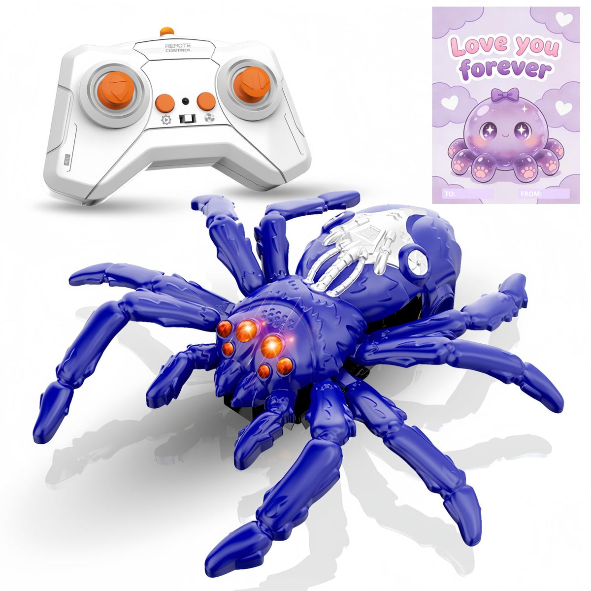 KJFSZVK Wall Crawler Gecko, Rechargeable Remote Control Robot Kids Toys