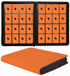16 Pocket Card Binder  1000+ enhanced Zip Trading Card Binder  Double Sided Pocket Card Binder Album  Ringless Card Folder for MTG  TCG  Sports Card (Orange  16Pockets)