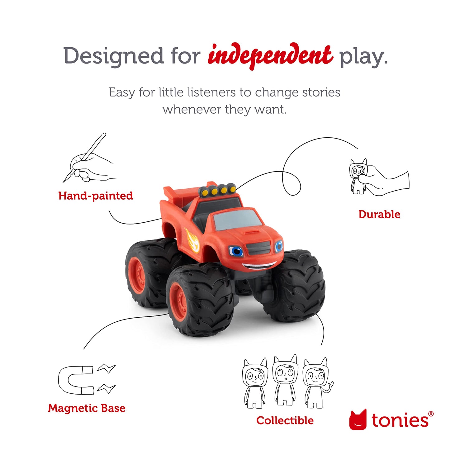 Tonies Blaze and The Monster Machines Audio Play Character