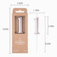 PHD CAKE 2.76 Inch Elegant Rose Gold 1 Number Birthday Candles, Rose Gold Number Candles, Cake Number Candles, Party Celebration