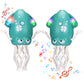 Vodolo 2pcs Magic Electric Dancing Octopus Toy with Led Light and Music,Baby Must Haves Tummy Time Baby Toys,Green