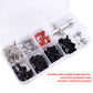 241pcs RC Screws Kit M3 Hex Screw & Screw Tray Repair Tool Hardware Fastener Set for RC Hobby Universal Accessories for Traxxas