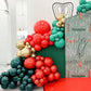 Kalor 12 Inch Dark Green Balloons, 50 Pcs Latex Helium Balloons For Kid'S Birthday Party, Baby Shower, Wedding, Graduate Party Decorations