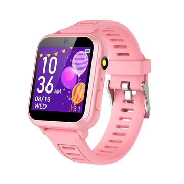 Tixpc Kids Smart Watch For Kids Girls With Camera Music Player Pedometer Alarm Clock Games Calculator Flashlight 12/24 Hr Kids Watches Toys For Girls Gift For 6 7 8 9 10 11 12 Year Old Girls