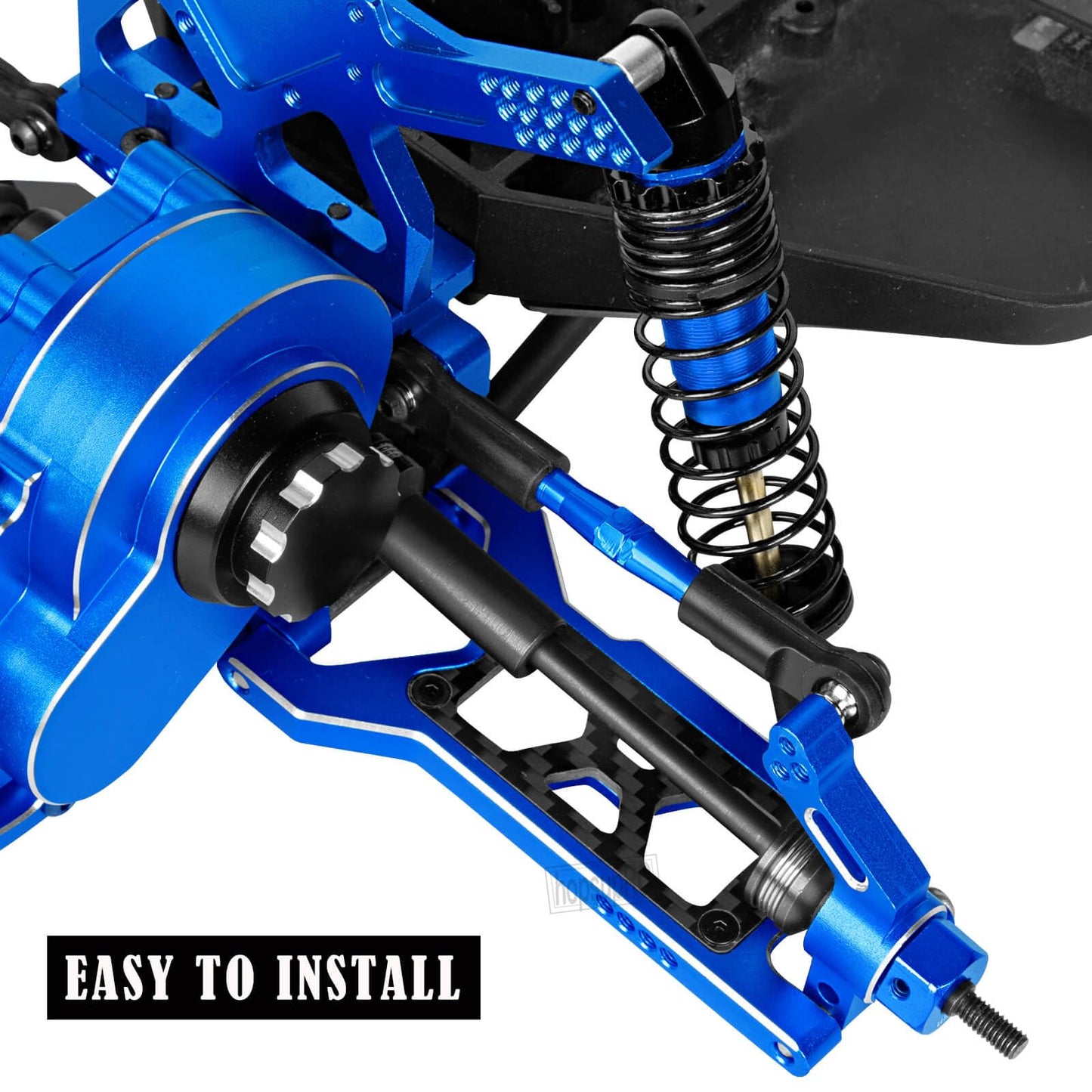 Upgrades Parts for 1/10 Slash 2WD,Slash VXL 2WD RC Shocks&Front Rear Suspension A Arms&Caster Block&Steering Blocks&Rear Stub Ax
