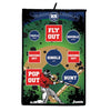 Franklin Sports Baseball Target Game - Kids Baseball Target Toss Game - Boys + Girls Indoor Game - Soft Baseballs Included - Over the Door tossing Target