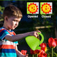 Biubee Toddler Gardening Tools Set - Sturdy Kids Watering Can Toy, Child Gardening Set With Metal Shovel Hand Rake Kids Gloves,