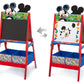 Delta Children Wooden Double-Sided Easel with Storage - Greenguard Gold Certified, Disney Mickey Mouse