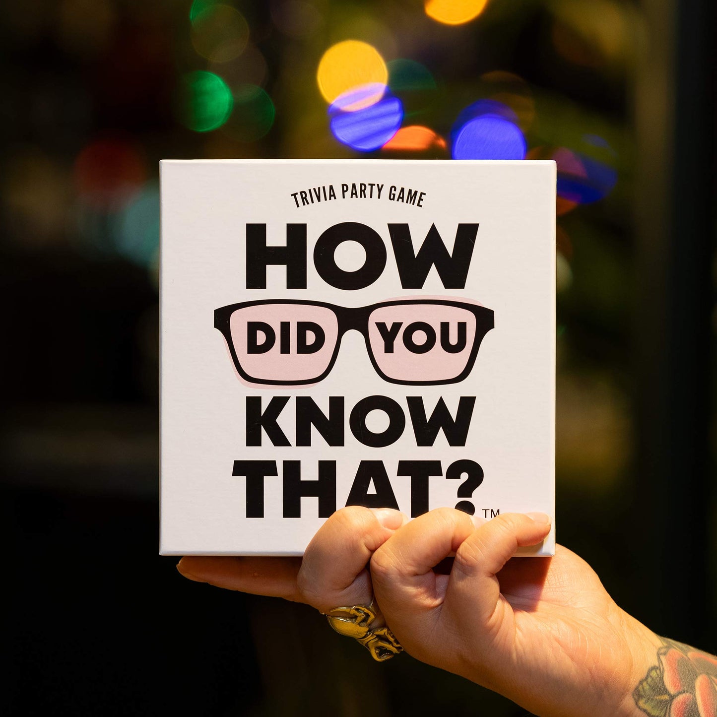 Hygge Games Trivia Party Game - How Did You Know That? - White - Model 21132 - Paper - 1 EA