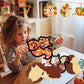Zliisang 12PCS Make You Own Fall Crafts Kit Bulk Fall Animals Paper Suncatchers Foam Stickers Crafts DIY Kit for Autumn Thanksgi
