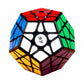 Megaminx Speed Cube, Pentagonal Dodecahedron Cube Puzzle Toy (Qiheng Black) -Like New