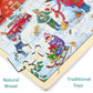 Christmas Puzzles 48 Piece For Kids Ages 3-5 By Moinkidz, Winter Holiday Christmas Wooden Jigsaw Puzzle For 3 4 5 Year Old, Snowy Farm Toddler Puzzles For Kids Ages 4-8 With Storage Tray