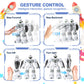 Zreswap Remote Control Robot Toys for Kids: Intelligent Programmable Robot Gifts for Kids Popular Science Story Toys with 2.4Ghz