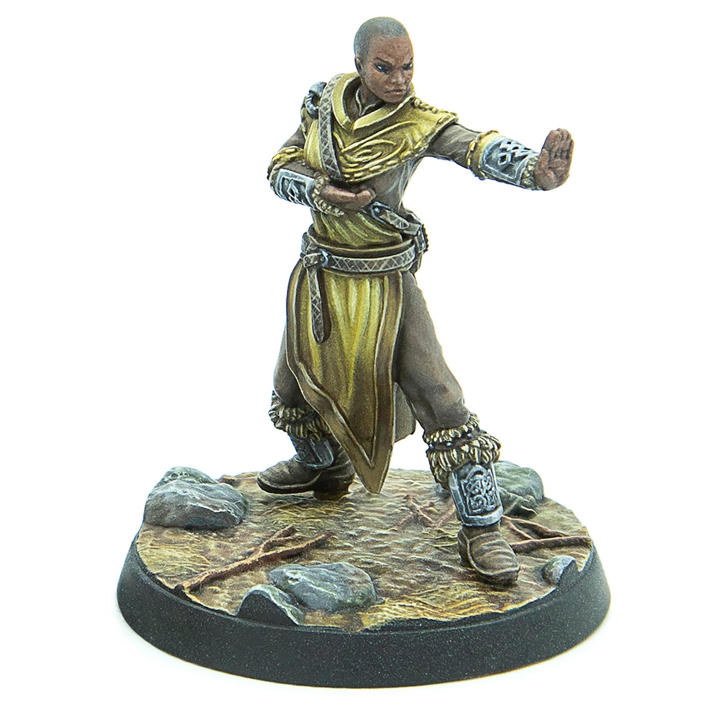 Modiphius Entertainment: The Elder Scrolls: Call To Arms: Dragonborn Heroes - 6 Figures, 32Mm Unpainted Resin Miniatures, Officially Licensed