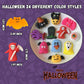 Uusycun 24Pcs Halloween Mochi Squishy Toys For Party Favors, Halloween Pumpkin Squeeze Toys For Kids, Halloween Squishies Toys F