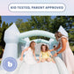 Bounceland Bouncy Castle Daydreamer Mist Bounce House, Pastel Bouncer With Slide, 12 Ft L X 9 Ft W X 7 Ft H, Ul Blower Included,