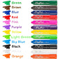 Maymoi Tempera Paint Sticks, Washable Paint Sticks For Kids, Non-Toxic, Quick Drying & No Mess (12 Bright Colors)