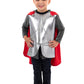 Little Adventures Royal Knight Hooded Cape and Costume - Machine Washable Child Pretend Play and Party Costume (X-LARGE 7-9 YEARS)
