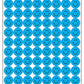 Trend SuperSpots Stickers Neon Blue Smiles T-46142 Smile Blue 800 Stickers