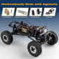 EAZYRC 1/24 RC Rock Crawler Chevy K5 Blazer 1976 - 4WD, Black, Nylon, Model 465464, 5x10x5 inches,