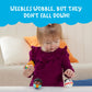 Playmonster Playskool Weebles My Best Friends - Weeble Wobble Preschool Toy For Toddlers, 2 Weebles Characters + 1 Weebles Pet Dog For Kids Ages 12 Months And Up