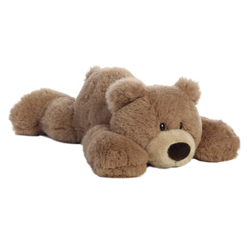 Aurora Snuggly Hugga-Wug Bear Stuffed Animal - Comforting Companion - Imaginative Play - Brown 12 Inches